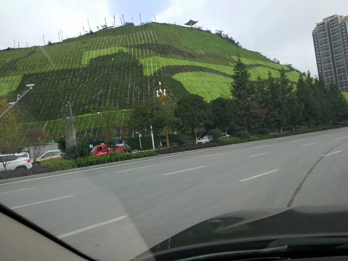 天津市狠抓城市边坡绿化