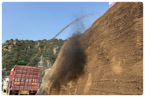 景绣生态视角：边坡绿化中挂网喷播与无网喷播的选择逻辑