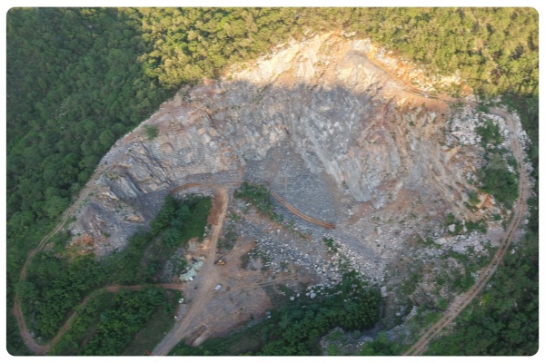 景绣生态淅川工程首阶段：险坡排险筑牢矿山复绿根基