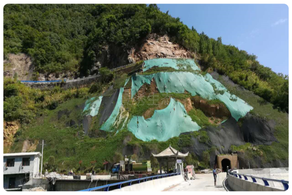 济源五龙口水库混凝土喷砼边坡绿化：景绣生态高陡坡面复绿工程案例