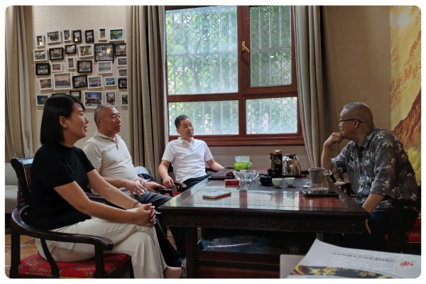商会牵线搭建交流桥梁｜河南怀源建设到访景绣生态开展业务洽谈