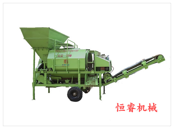 滚筒碎土筛分机